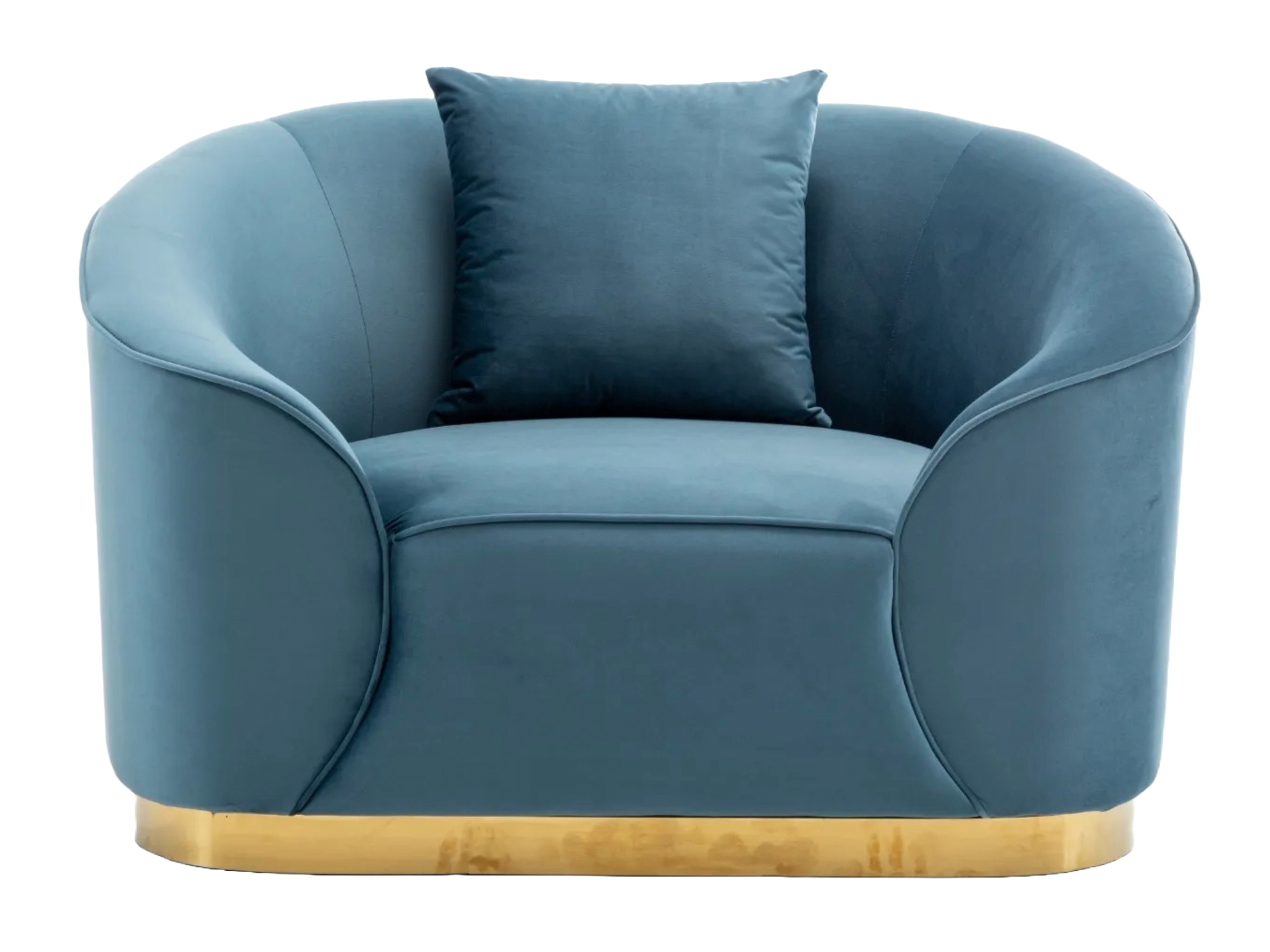 ATLANTA ARMCHAIR - DUSTY BLUE