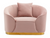 ATLANTA ARMCHAIR - BLUSH