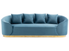 ATLANTA SOFA - DUSTY BLUE