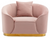 ATLANTA ARMCHAIR - BLUSH