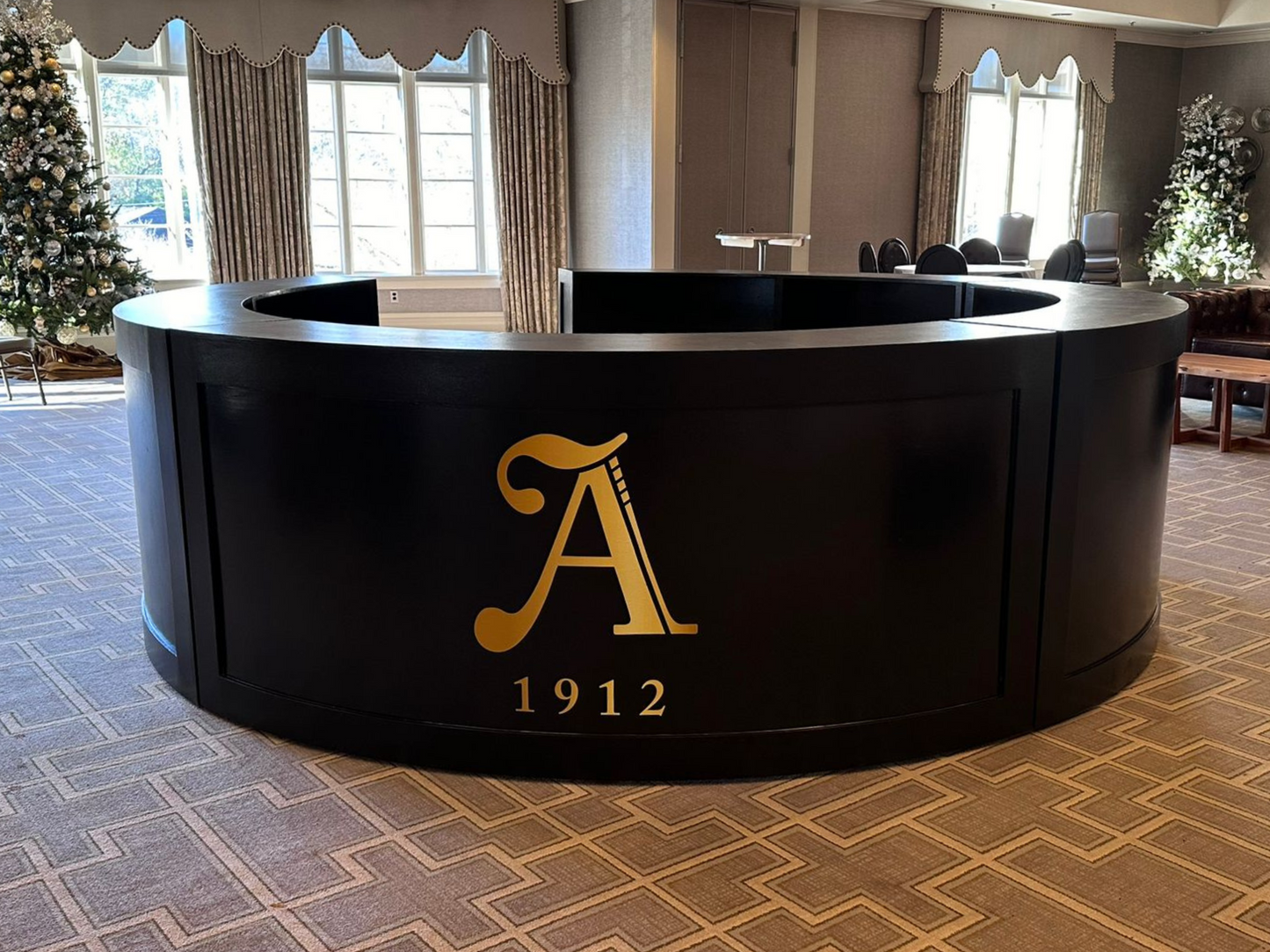 SAVANNAH CIRCULAR BAR - BLACK