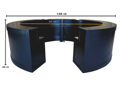 SAVANNAH CIRCULAR BAR - BLACK