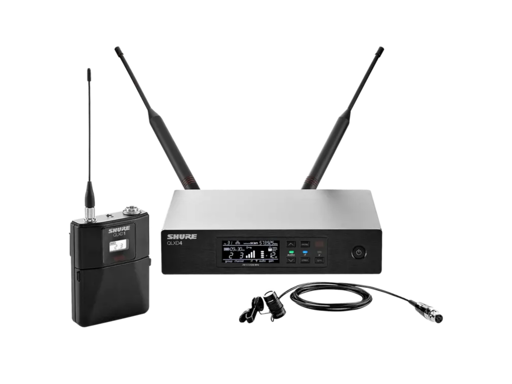 SHURE WL183 & QXLD RECEIVER | LAVALIER MICROPHONE