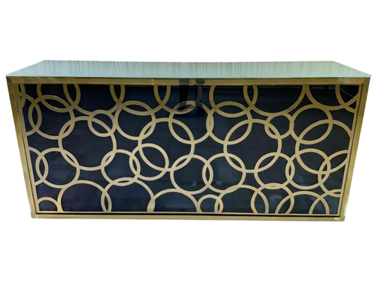 SKYY LOOP 8FT BAR - BLACK W/ GOLD