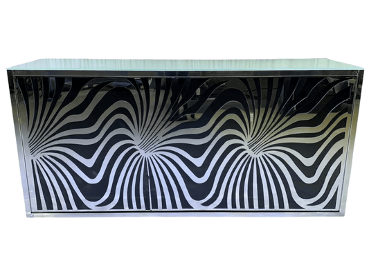 SKYY MOTION 8FT BAR - BLACK W/ SILVER