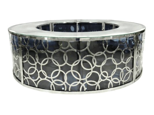 SKYY LOOP CIRCULAR BAR - BLACK W/ SILVER
