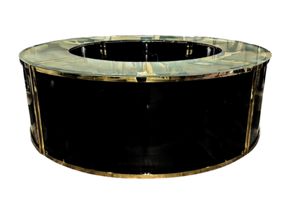 SKYY CIRCULAR BAR - BLACK W/ GOLD