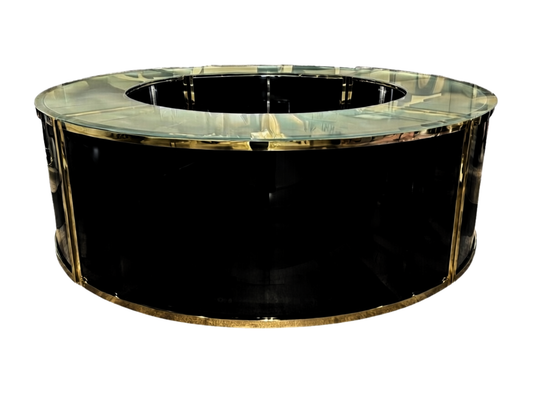 SKYY CIRCULAR BAR - BLACK W/ GOLD