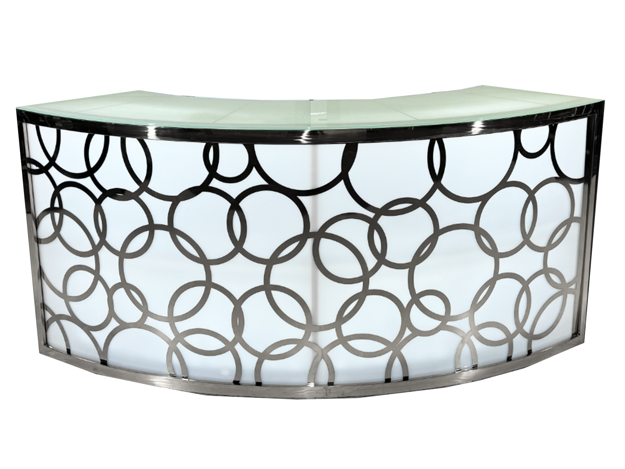 SKYY LOOP QUARTER CIRCLE BAR - SILVER