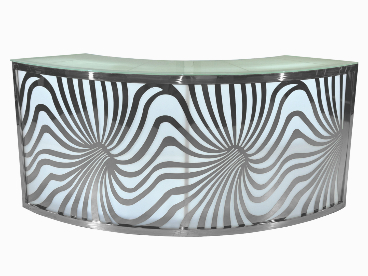 SKYY MOTION QUARTER CIRCLE BAR - SILVER