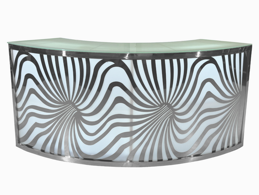 SKYY MOTION QUARTER CIRCLE BAR - SILVER