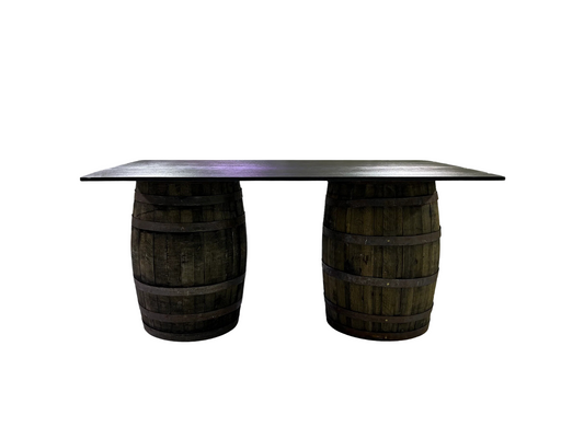 WHISKEY BARREL BAR - 6FT