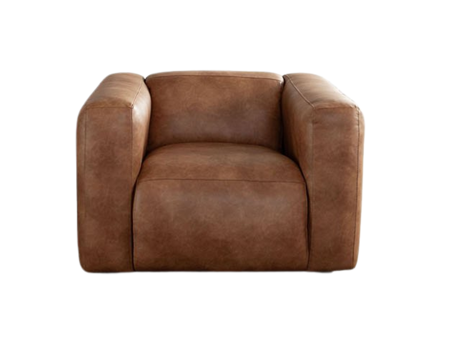WILLIS ARMCHAIR - BROWN