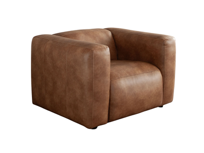 WILLIS ARMCHAIR - BROWN