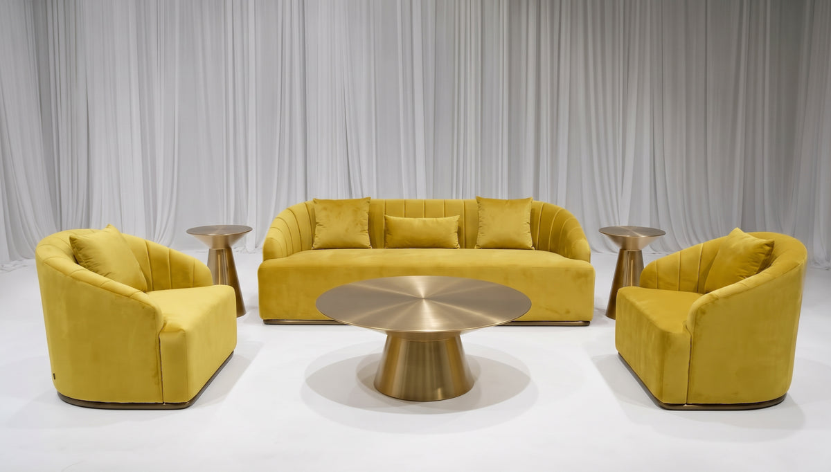WORLD SOFA GROUPING 1 - YELLOW