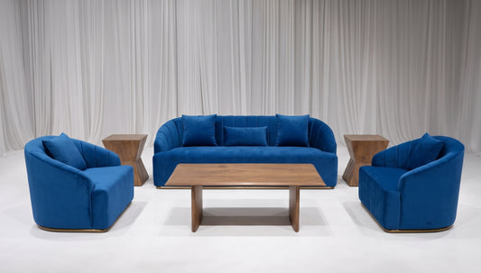 WORLD SOFA GROUPING 1 - ROYAL BLUE