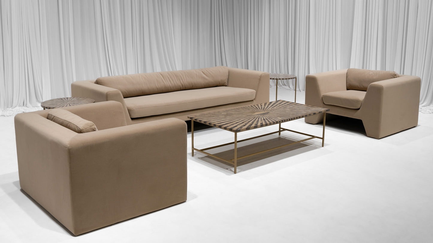 ZELDA SOFA GROUPING 1 - CAMEL