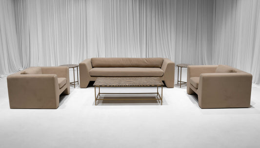 ZELDA SOFA GROUPING 1 - CAMEL