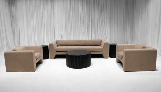 ZELDA SOFA GROUPING 2 - CAMEL
