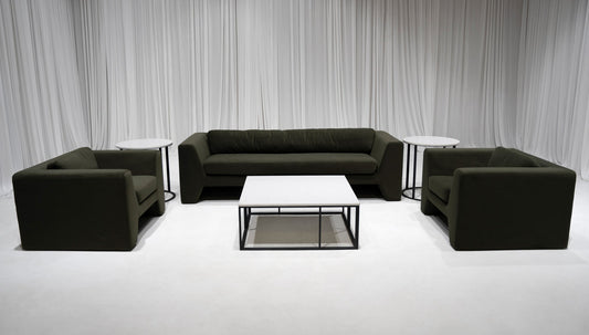 ZELDA SOFA GROUPING 2 - MOSS GREEN