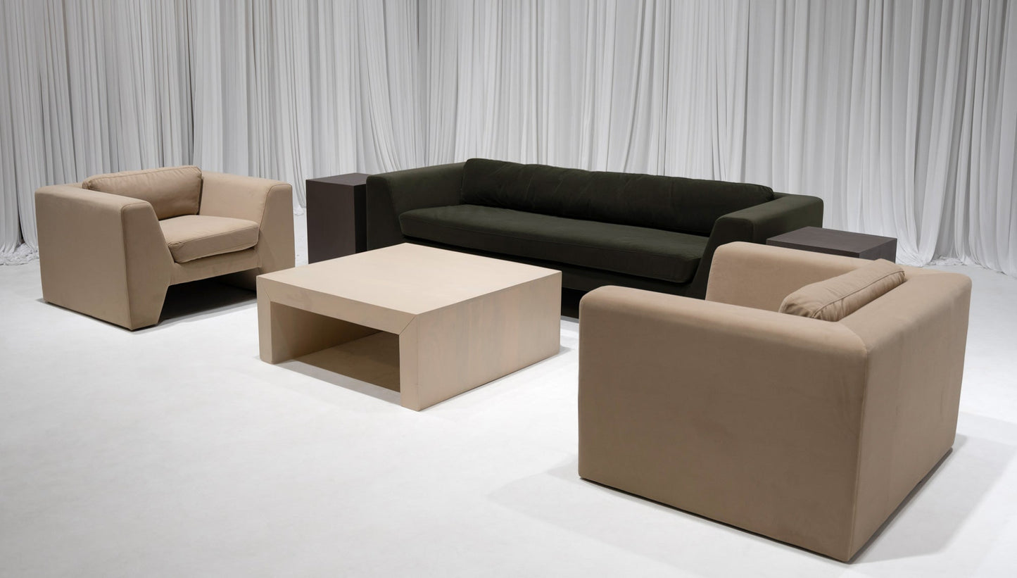 ZELDA SOFA GROUPING 4 - MOSS GREEN