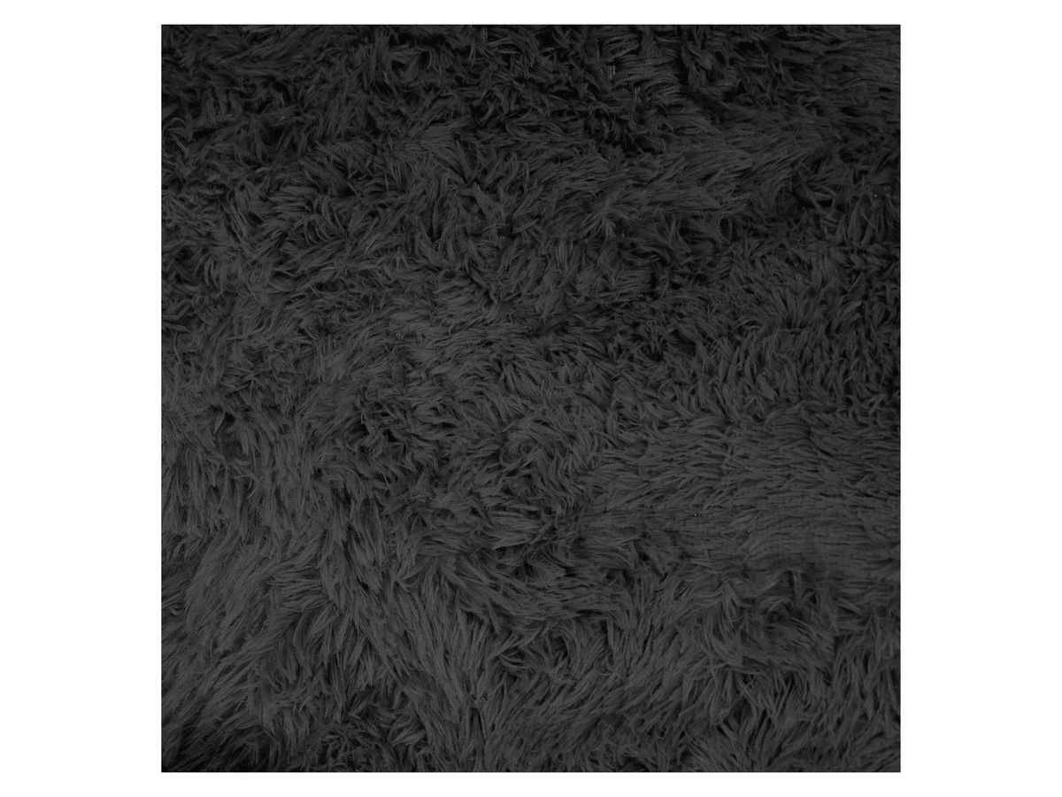 SHAG RUG - BLACK | 5' x 7'
