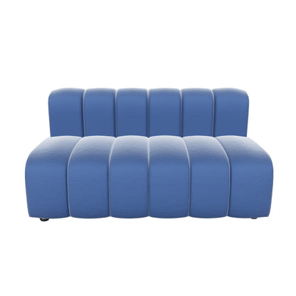 ARC STRAIGHT SOFA SECTION - NAVY