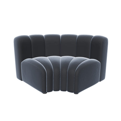 ARC INNER SOFA SECTION - BLACK