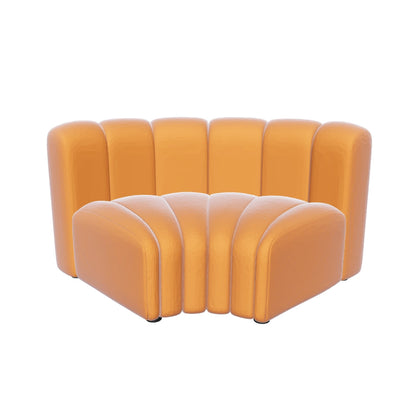 ARC INNER SOFA SECTION - ORANGE