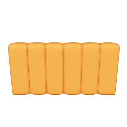 ARC STRAIGHT SOFA SECTION - ORANGE