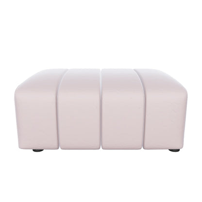 ARC OTTOMAN - BLUSH