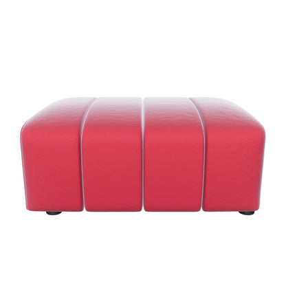 ARC OTTOMAN - RED