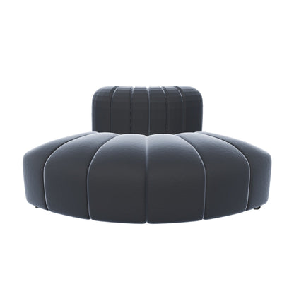 ARC OUTER SOFA SECTION - BLACK