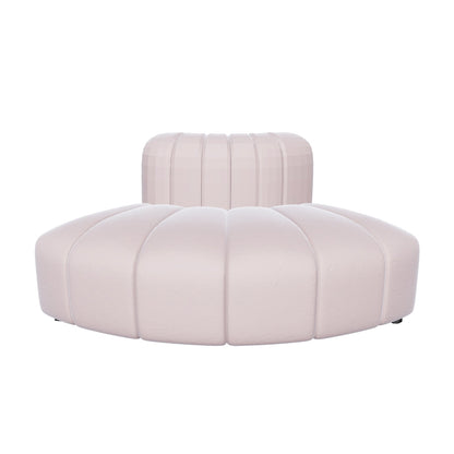 ARC OUTER SOFA SECTION - BLUSH