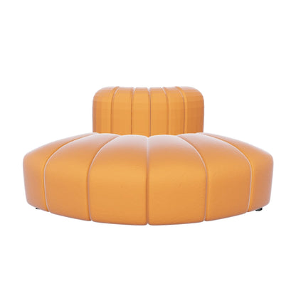 ARC OUTER SOFA SECTION - ORANGE