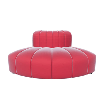 ARC OUTER SOFA SECTION - RED