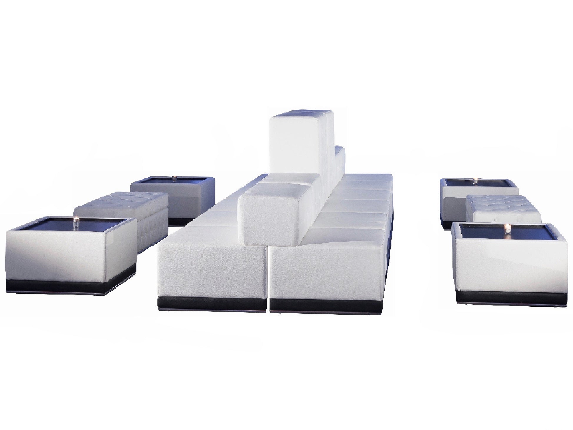 HOSPITALITY 12PC DUAL SIDE SET WITH BENCHES & TABLES