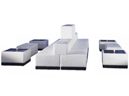 HOSPITALITY 12PC DUAL SIDE SET WITH BENCHES & TABLES