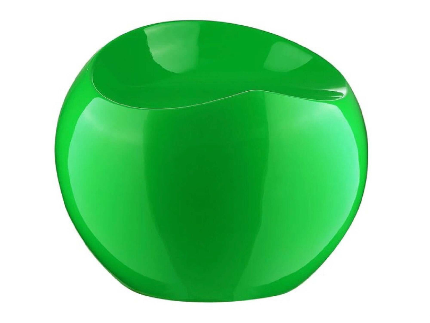 ASTRO OTTOMAN - GREEN - H 20.5" / W 25" / D 25" The Astro ottoman is a modern rounded green acrylic ottoman. It adds a pop of color to any modern decor. Pair the Astro Ottoman with LLL's white Club Collections to complete the look for any of your social o
