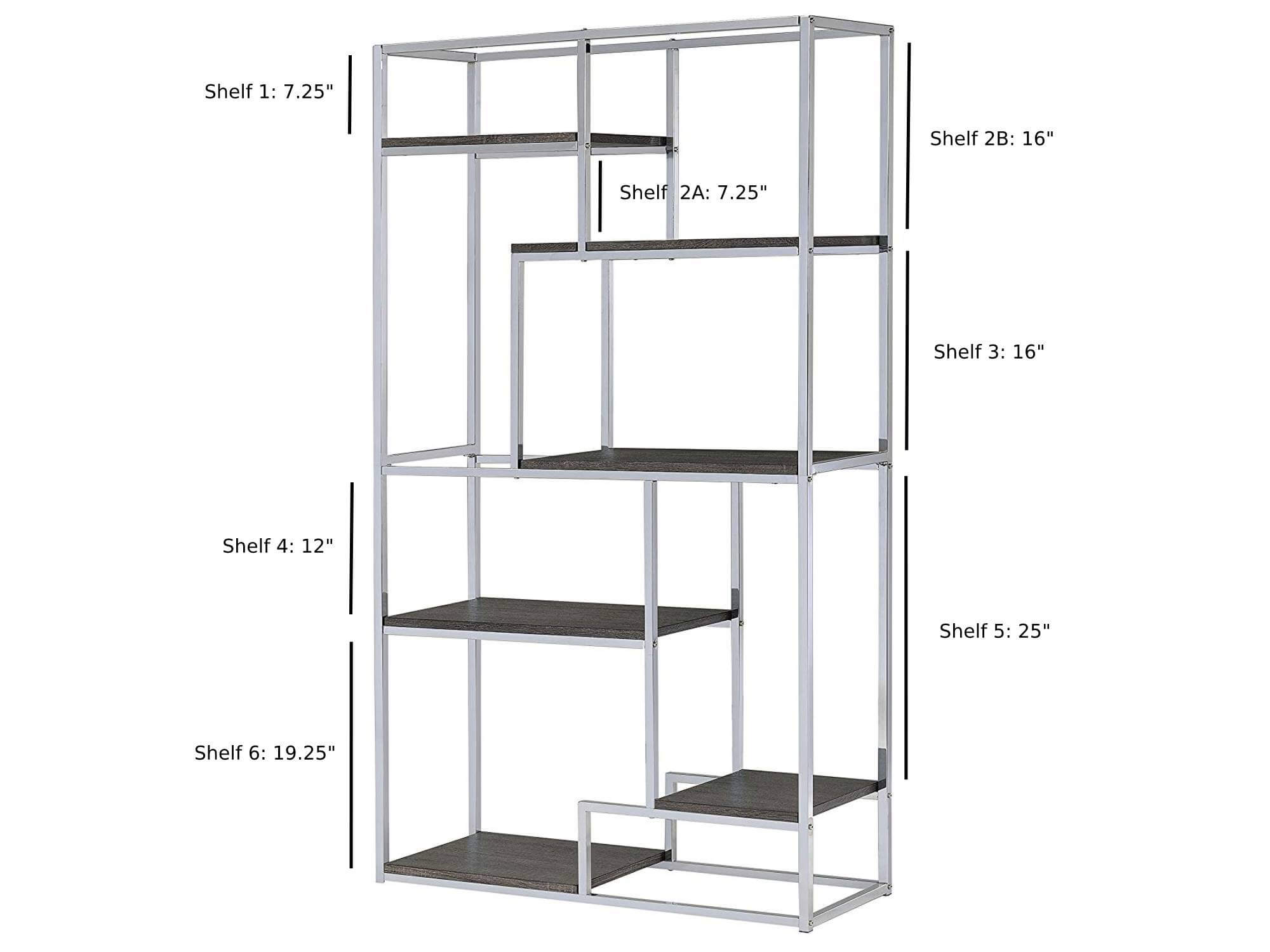 Rent the BELVEDERE DISPLAY UNIT - SILVER for Events in Metro Atlanta ...