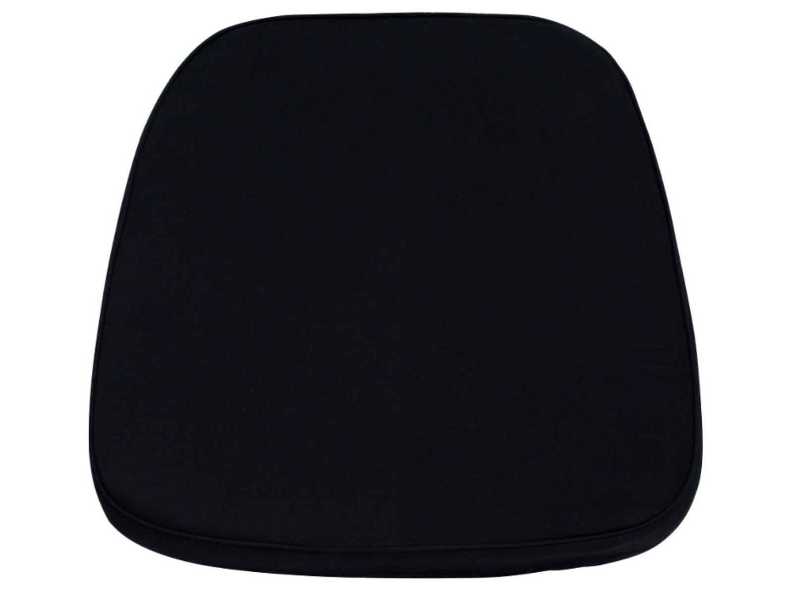 HARD BACK CUSHION FOR CHIAVARI CHAIR- BLACK FABRIC