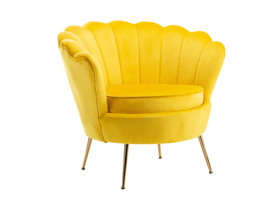 CELESTE ARMCHAIR - YELLOW