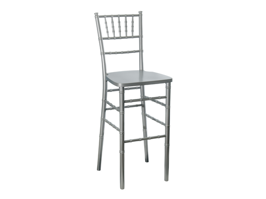 CHIAVARI BARSTOOL - SILVER