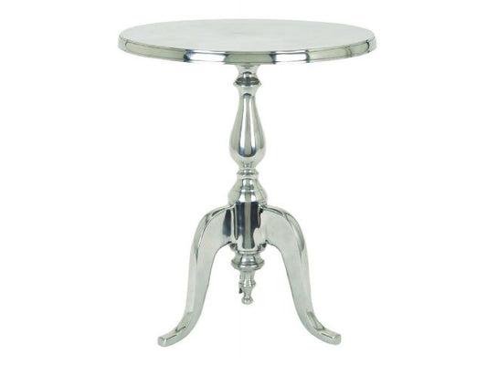CHROME ACCENT TABLE