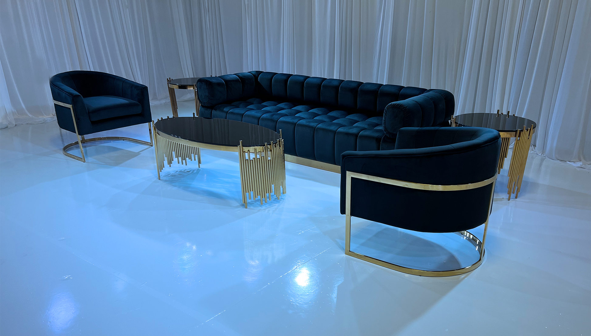 CLOUD SOFA GROUPING 2 - BLACK