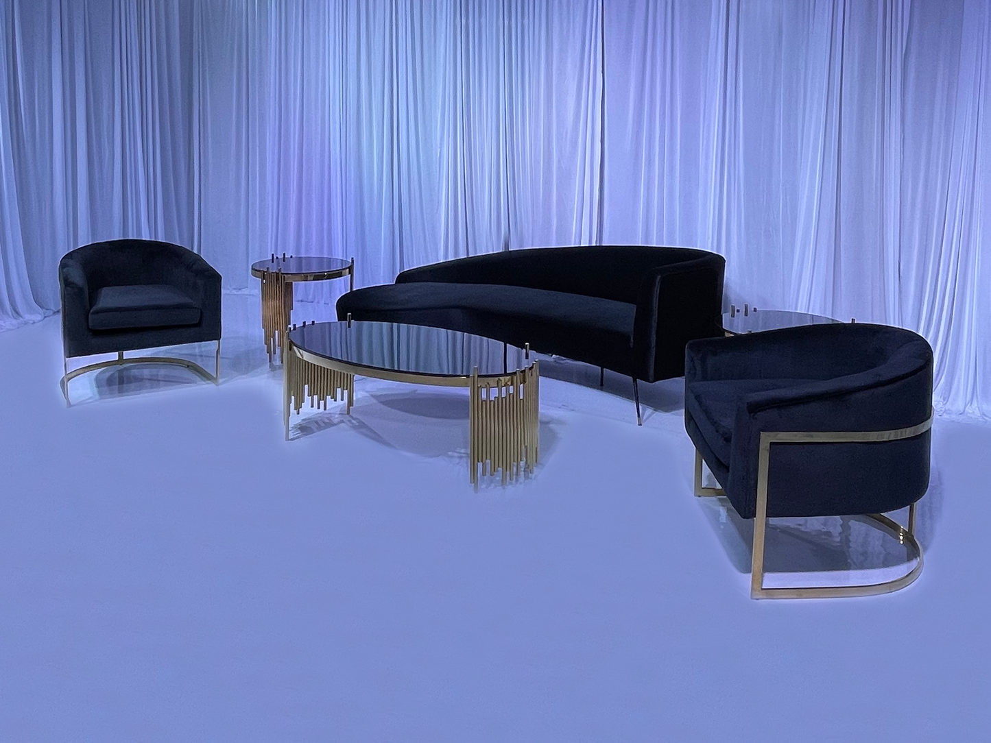 COSMOPOLITAN SOFA GROUPING 1 - BLACK