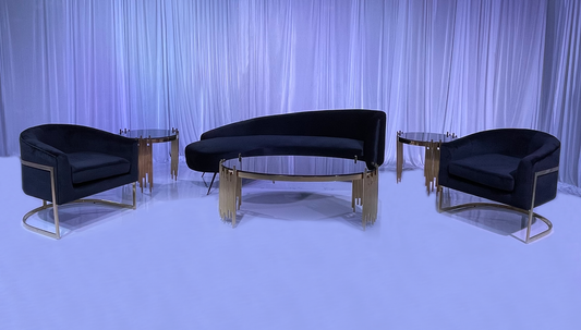 COSMOPOLITAN SOFA GROUPING 1 - BLACK
