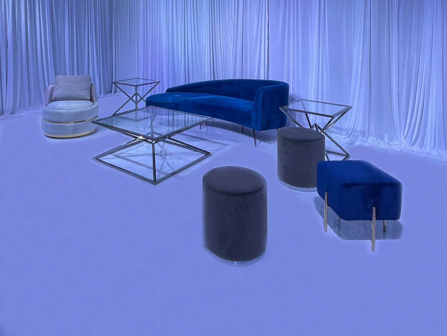 COSMOPOLITAN SOFA GROUPING 2 - NAVY