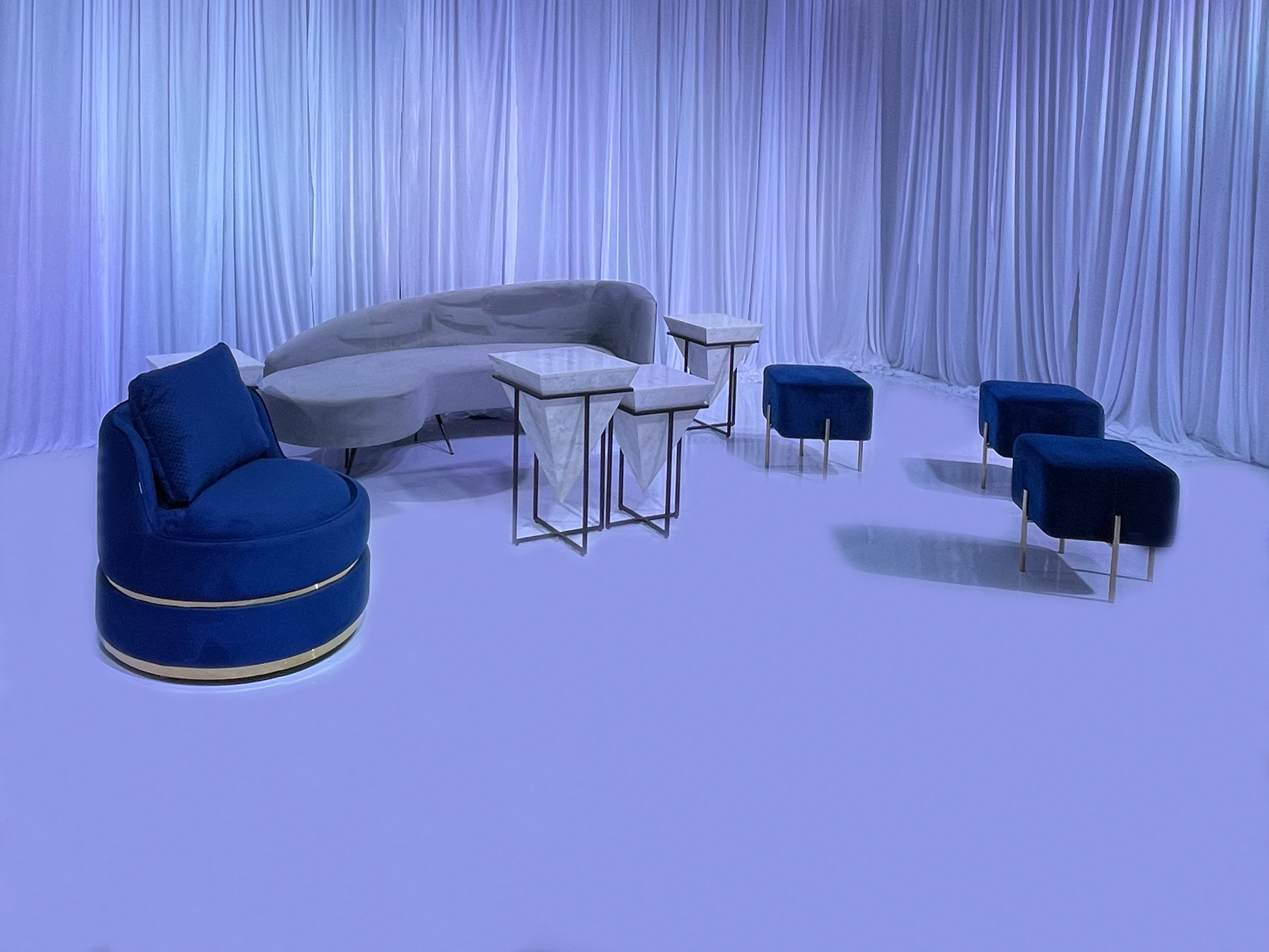 COSMOPOLITAN SOFA GROUPING 2 - GREY