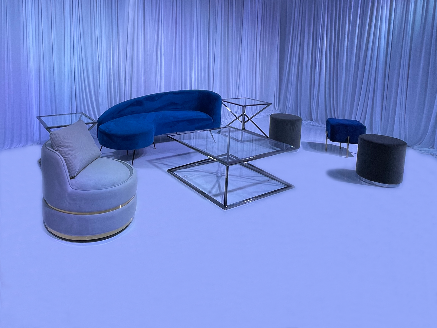 COSMOPOLITAN SOFA GROUPING 2 - NAVY
